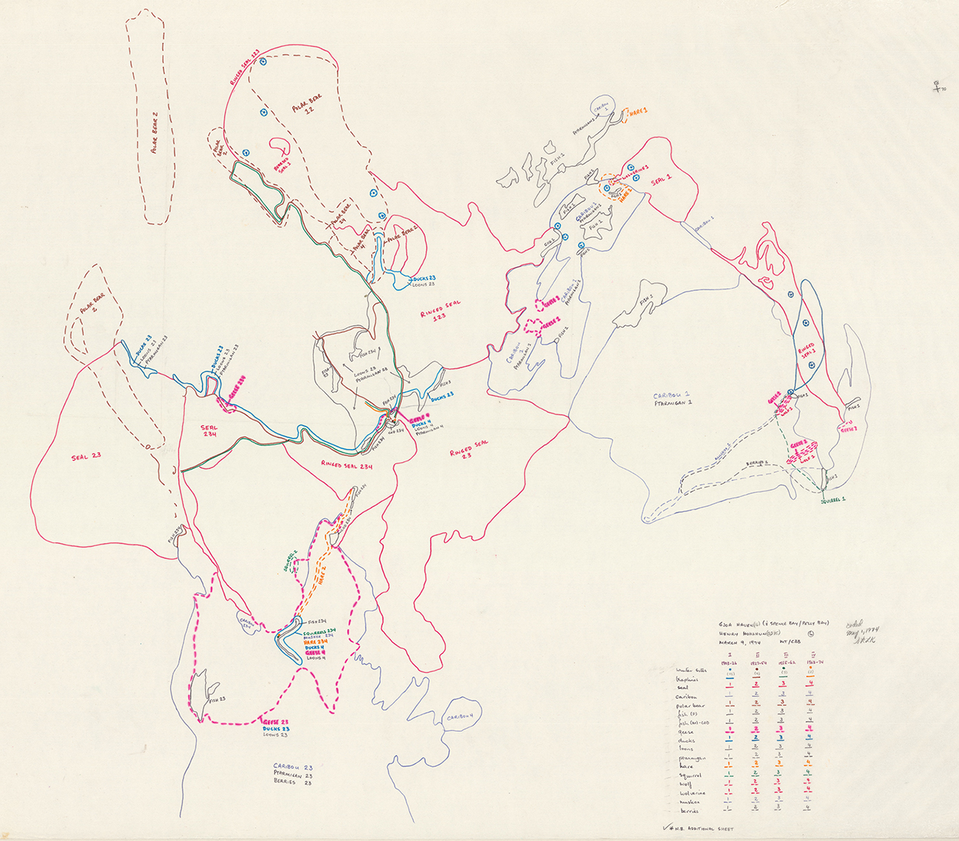 Inuit Land Use Map